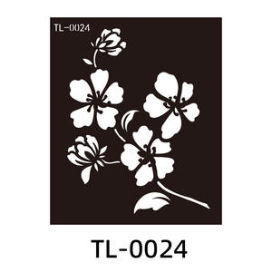 Pochoirs de tatouage et autocollants de petite taille <span class=keywords><strong>Hanna</strong></span>, motif Dragon, Fleur, Rose ajouré, pour peinture au jet de jus DIY - Product Image 5