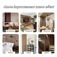 Annuaire des fabricants Panneaux muraux intérieurs ignifuges et imperméables pour la maison Bureau Panneau mural décoratif Panneau mural Wpc Revêtement mural