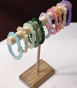 Expositor de Joyería de Madera en Forma de T, Soporte para Collares y Pulseras, Organizador de Joyería de Madera para Tiendas, Decoración de Mesa para el Hogar - Product Image 3