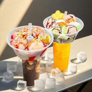 Одноразовая чашка для еды и напитков, 2 в 1 - Product Image 2