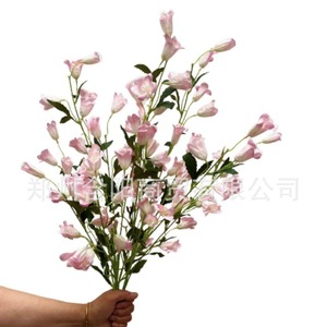 Nuovi <span class=keywords><strong>Fiori</strong></span> Artificiali a Stelo Lungo: <span class=keywords><strong>Fiori</strong></span> a <span class=keywords><strong>Campana</strong></span>, <span class=keywords><strong>Fiori</strong></span> a Campanello, Delicati Lillà, Violette - Product Image 3