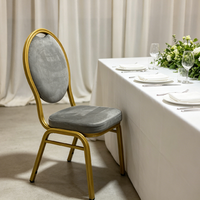 Chaise en fer traditionnelle européenne élégante pour la location, la restauration, les réceptions, les hôtels, mobilier commercial durable et imperméable