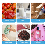 Machine de remplissage de liquide entièrement automatique pour confiture haute efficacité 220V tension pour détergent à lessive shampooing liquide vaisselle