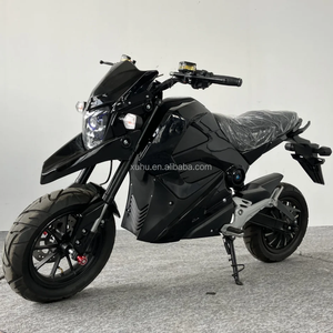 Motocicleta Deportiva Todoterreno Negra de 72v50ah, la Mejor Motocicleta de Carreras de 3000W/5000W - Product Image 1
