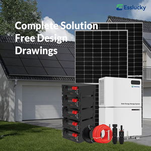Sistema Solar Híbrido de 20kW con Batería para Energía Doméstica a Gran Escala - Product Image 2