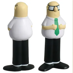 Nuevo diseño Dilbert-Wally PU Stress Reliever/Stress Ball /Stress toy