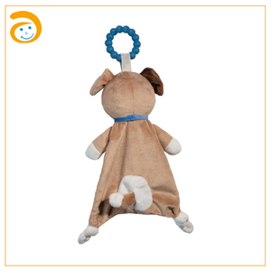 Couverture d'emmaillotage 2-en-1 pour bébé avec jouet animal en peluche, en mousseline de coton doux, doudou de sécurité, pour nouveau-né, berceau et poussette - Product Image 2