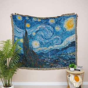 Couverture de canapé et de lit en coton et polyester doux, style dessin animé, avec logo personnalisé, motif aztèque, à prix abordable, idéale pour les canapés et l'hôtellerie – Vente chaude - Product Image 3