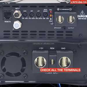 10K Brazilian Style 1 Ohm Car <strong>Subwoofer</strong> <strong>Amplifier</strong> RMS <strong>10000W</strong> 1CH Mono Peak 20000W Full Range Strong Bass Car <strong>Amplifier</strong> Class D - Product Image 4