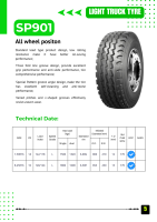Nouveau pneu de camion et de bus à charge lourde, tubeless radial, à motif ZIGZAG, 750r16 11R22.5 295/80R22.5 315/80R22.5 13R22.5 TBR