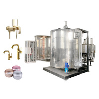 CGVAC Automatische Vacuüm Thermische Verdampings PVD Coating Productielijn voor Keramisch Serviesgoed, Chroom, Aluminium en Titanium Materialen