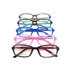 Tutti gli occhiali da vista per bambini in silicone montatura super elastici piedi non perdono la pelle dissolvenza bella ECHA 7115