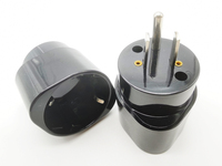 Adaptateur de prise de type B pour l'Allemagne, l'Espagne, la France, la Finlande, la Corée vers les États-Unis