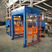 Máquina Apiladora Fija de Ladrillos de Una Sola Capa, Totalmente Automática y Sin Horneado, Marca Zhongke
