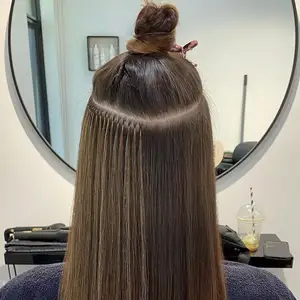 Changshunfa Double Drawn Italienische vor gebundene Haar verlängerungen mit flacher Spitze Virgin Keratin Human Hair Extension