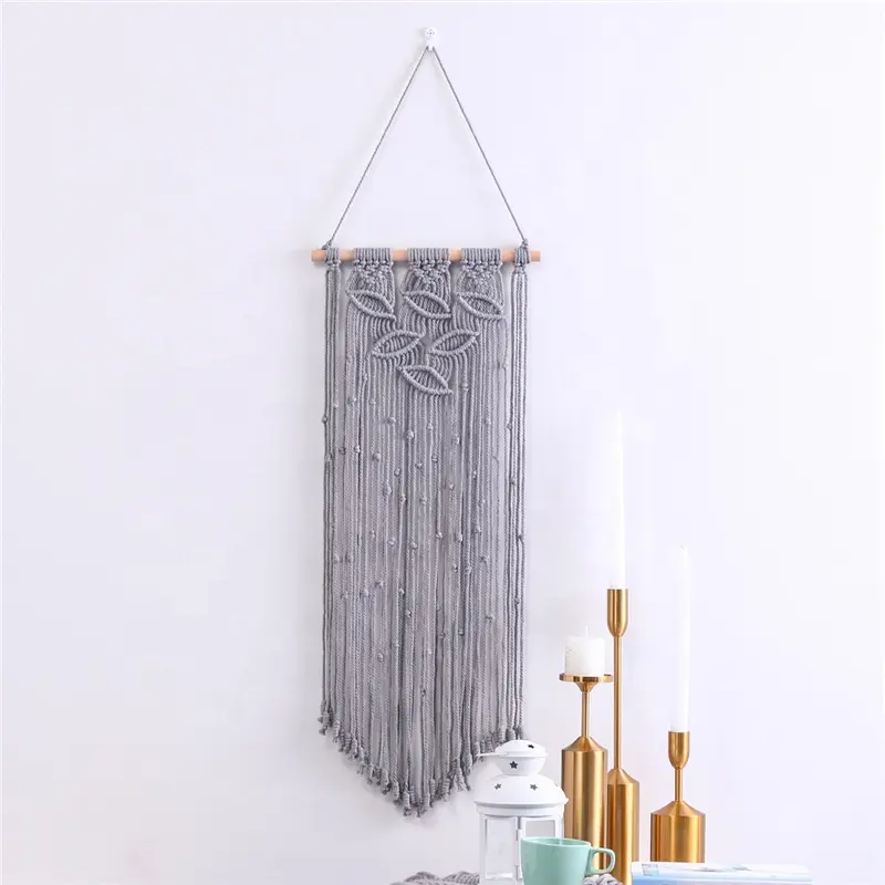 Hand woven tapestry tussle beautiful unique pattern decorative cotton wall hangings home and Boho Decor Home