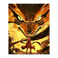 100 pièces de cartes CCG BOBO Culture World Kurama Passion pour la diffusion en direct d'anime, vente en gros