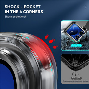 <span class=keywords><strong>Custodia</strong></span> <span class=keywords><strong>Protettiva</strong></span> Trasparente Antiurto in TPU PC per <span class=keywords><strong>Smartphone</strong></span> Xiaomi 17 Pro Max 17 Ultra - Product Image 2