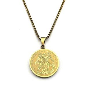 قلادات مجوهرات من الفولاذ المقاوم للصدأ، قلادات أنيقة من التيتانيوم والفولاذ المقاوم للصدأ - Product Image 3