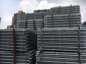 Heavy Duty Construction Ringlock Scaffolding Hot <b>Dipped</b> Galvanized for Sale Andaimes - Product Image 1