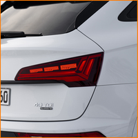 Pour Audi Q5 80A FY 2018-2024 : Ensemble de feux arrière LED avec clignotants dynamiques à défilement, style restylé, kit de feux arrière pour mise à niveau de véhicule