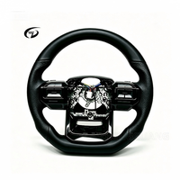 Volant de voiture en cuir haut de gamme personnalisé de luxe, adapté à Toyota LC250, Hilux, LC300, Camry, FJ Cruiser