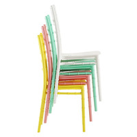 Chaises de banquet Chiavari, chaise longue, chaises de mariage en acrylique, chaise d'hôtel, chaise empilable en plastique, sillas de plasticas modernes, 3 ans