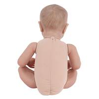 Mode 17 Zoll lebensechte Wiedergeborene Puppen Baby realistische Silikonpuppe