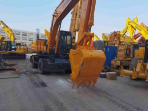 Excavatrice Hyundai d'occasion de marque coréenne d'origine hyundai 210w Hyundai R210w-9s d'occasion 210W-9 210W-9S 210 210W R210 Roue à vendre - Product Image 2