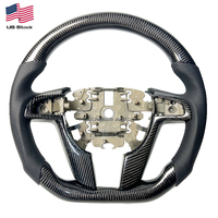Volant sport en cuir et fibre de carbone noir pour Pontiac VE G8, livraison rapide depuis l'entrepôt américain, livraison gratuite