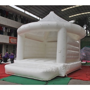Château gonflable de <span class=keywords><strong>mariage</strong></span> Transparent, de couleur blanche cristal, pour adultes et enfants - Product Image 5
