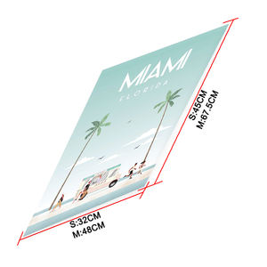 Nouvelle arrivée jardin Style métal affiches Club mur Art <span class=keywords><strong>fleurs</strong></span> <span class=keywords><strong>et</strong></span> plantes étain impression aimant système de suspension personnalisé métal Art impression - Product Image 3