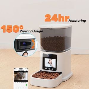 Distributeur automatique intelligent pour chats, grande capacité, anti-blocage, facile à nettoyer, avec programmation quantitative – Nouveauté très demandée pour animaux de compagnie - Product Image 3