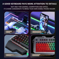 Set Keyboard nirkabel, Set Mouse Gaming e-sport, Keyboard dan Mouse khusus Notebook komputer
