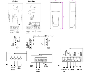 Hiland chùm 2025 cảm biến quang điện p5111 với hệ thống xoay cho cửa trượt - Product Image 5