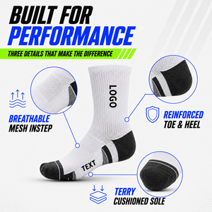 FREE DESIGN &amp; MOCK-UP Men Tennis Volleyball <strong>Sock</strong> Custom Professional Sport <strong>Sock</strong> With Design Logo <strong>Athletic</strong> Running <strong>Sock</strong> - Product Image 3