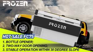 Refrigerador portátil de aire libre para camión, refrigerador de 12v y 24v para medicina - Product Image 2