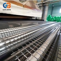 Géogrille biaxiale en PP pour chenilles de machines agricoles, haute résistance, durabilité et résistance à la traction élevée