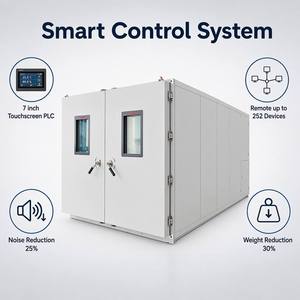 Chambre de stabilisation walk-in haute précision 1% à économie d'énergie 5100L |   Réduction de poids de 30% |   Test des fenêtres d'observation à double porte - Product Image 1