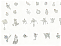 Broche personnalisée en forme de cheval, badge métallique mignon et festif pour fixer les pinces à vêtements, badge personnalisable