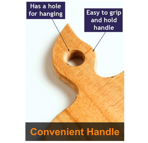 Đa Chức Năng Táo Hình Rắn Gỗ Cắt Hội Đồng Quản Trị Với Xử Lý Nhỏ Bằng Gỗ Bánh Mì Hội Đồng Quản Trị Pho Mát Phục Vụ Platter Cho Các Bên - Product Image 6