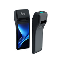 Terminal POS Biométrico Android 14 con Lector de Huellas Dactilares Opcional, NFC, 4G e Impresora de 58 mm Z300C