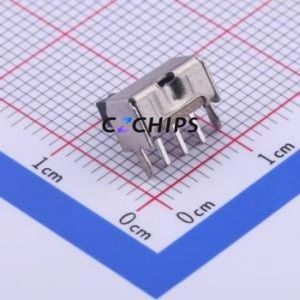 SK12D07VG4 Slide Switch Through hole Component (THT) Switch Single Pole Double Throw Rectangle Pin Header PC Pin 8.8mm - Product Image 2