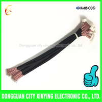 Maßgefertigtes 30-Pin 40-Pin LVDS-Kabel 36AWG 32AWG Video-Display-Bildschirm Verkabelungsset für LCD-Steuerplatine