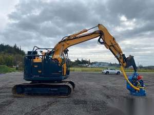 Excavadora de cadenas Hyundai 125 usada original de Corea con motor Cummins, bomba y engranajes de alta eficiencia, 1 año de garantía, en venta. - Product Image 3