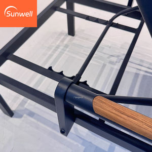 <span class=keywords><strong>Tumbona</strong></span> Apilable de Aluminio Resistente a la Intemperie para Exteriores, Silla de Piscina, Tumbonas para Hotel y Playa - Product Image 6