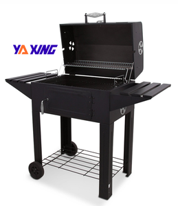 Vendite calde in acciaio inox <span class=keywords><strong>griglia</strong></span> a carbone giardino esterno di campeggio trolley square barbecue grill - Product Image 4