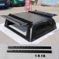 Capot rigide en aluminium robuste pour Jeep Gladiator JT Rubicon Mojave, avec portes à ailes de mouette, imperméable, pour benne de camion