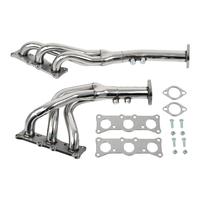 Collecteur d'échappement en acier inoxydable à tubes longs (paire) pour BMW 128i 325i 328i 330i E82 E90 E91 E92 E93 2006 2007 2008 N51 N52