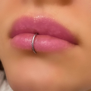 Anillo <span class=keywords><strong>piercing</strong></span> para labios, anillo <span class=keywords><strong>de</strong></span> oro <span class=keywords><strong>de</strong></span> 9K/10K/14K/18K - Product Image 4